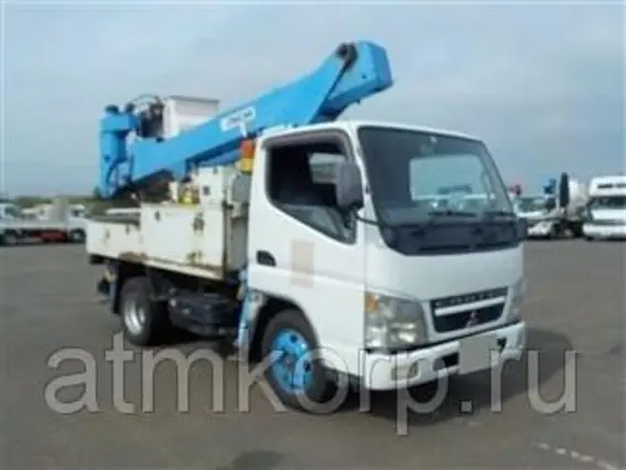 Автовышка Mitsubishi Canter кузов FG70EB 4х4 г 2004 вышка Aichi SK11B подъем люльки 13.5 м пробег 322 т.км 2019 года б/у