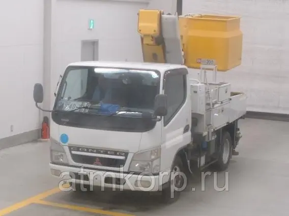 Автовышка Mitsubishi Canter кузов FG70EB 4х4 г 2003 вышка Aichi SH09A подъем люльки 12.2 м пробег 151 т.км 2019 года б/у