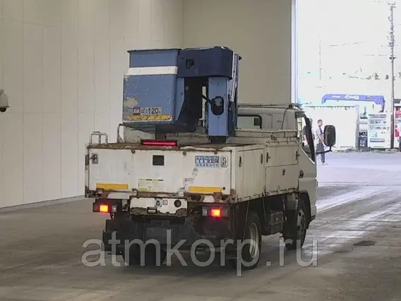 Автовышка Mitsubishi Canter кузов FG70EB 4х4 г 2004 люлька грузопод 120 кг телескопич стрела пробег 126 т.км 2019 года б/у фото 2