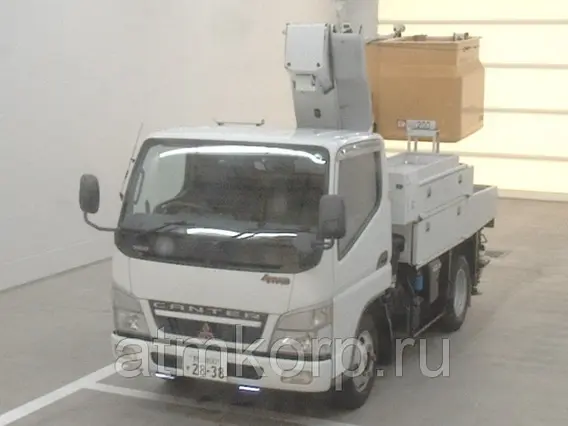 Автовышка Mitsubishi Canter кузов FG70EB 4х4 г 2004 вышка Aichi SH09A подъем люльки 12.2 м пробег 62 т.км 2019 года б/у