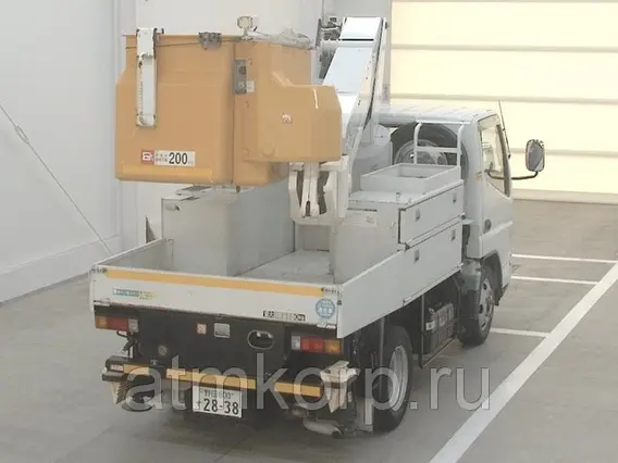 Автовышка Mitsubishi Canter кузов FG70EB 4х4 г 2004 вышка Aichi SH09A подъем люльки 12.2 м пробег 62 т.км 2019 года б/у фото 3