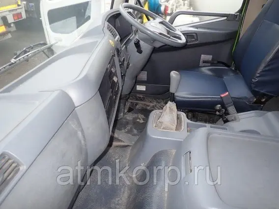 Автобетоносмеситель Mitsubishi Fuso кузов FQ62F г 2007 миксер KYB грузоподъемность 11 тн пробег 191 т.км 2019 года б/у фото 2