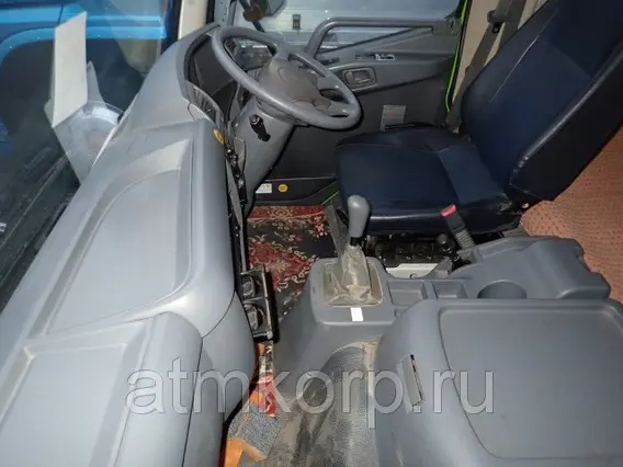 Автобетоносмеситель Mitsubishi Fuso кузов FQ62F г 2007 миксер KYB грузоподъемность 11 тн пробег 196 т.км 2019 года б/у фото 3