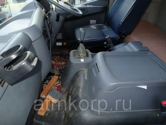 Автобетоносмеситель Mitsubishi Fuso кузов FQ62F г 2007 миксер KYB грузоподъемность 11 тн пробег 196 т.км 2019 года б/у фото 7