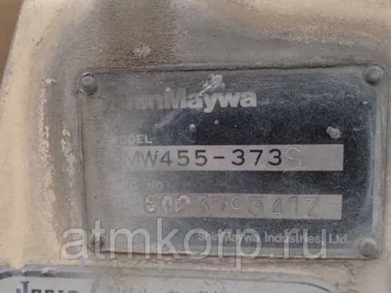 Автобетоносмеситель Mitsubishi Fuso кузов FQ62F г 2007 миксер ShinMaywa MW455-373S груз 11 тн пробег 158 т.км 2019 года б/у фото 6