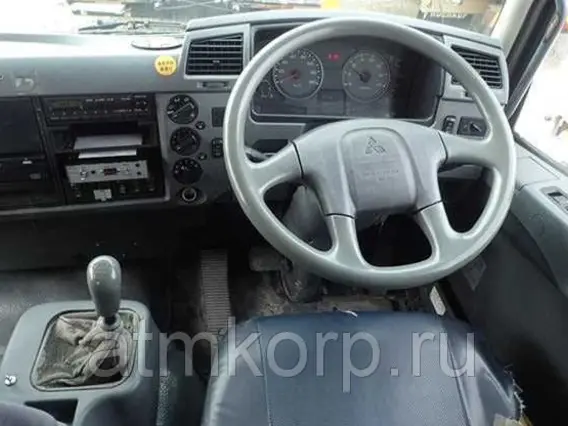 Автобетоносмеситель Mitsubishi Fuso кузов FQ62F г 2007 миксер ShinMaywa MW455-373S груз 11 тн пробег 158 т.км 2019 года б/у фото 7