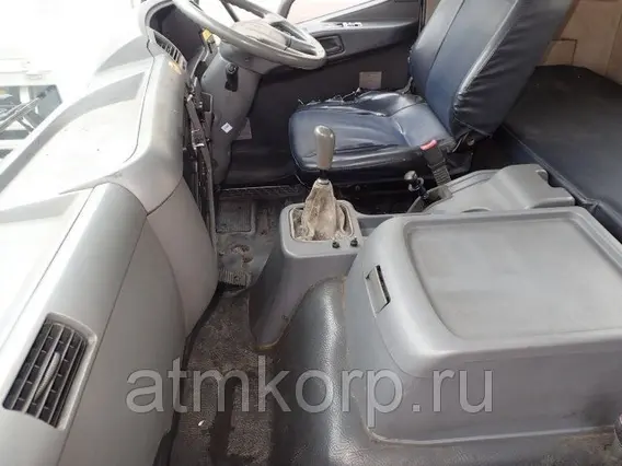 Автобетоносмеситель Mitsubishi Fuso кузов FQ62F г 2007 миксер KYB грузоподъемность 11 тн пробег 156 т.км 2019 года б/у фото 4