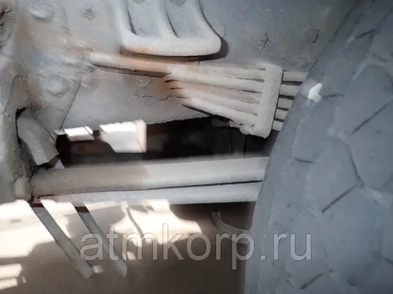 Автобетоносмеситель Mitsubishi Fuso кузов FK72FZ г 2007 миксер ShinMaywa грузопод 8,08 тн пробег 264 т.км 2019 года б/у фото 4