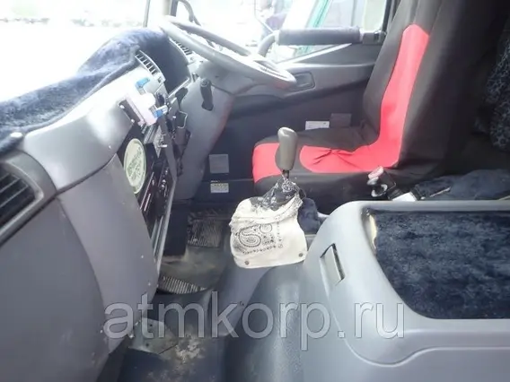 Автобетоносмеситель Mitsubishi Fuso кузов FK72FZ г 2007 миксер объем 6.3 к.м. грузопод 7,83 тн пробег 317 т.км 2019 года б/у фото 4