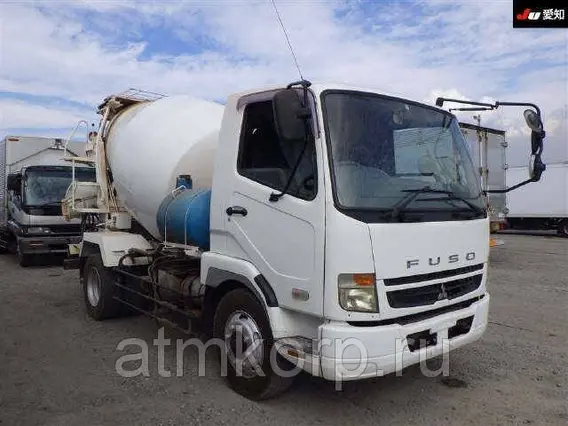 Автобетоносмеситель Mitsubishi Fuso кузов FK72FZ г 2006 миксер грузоподъемность 7,85 тн пробег 193 т.км 2019 года б/у