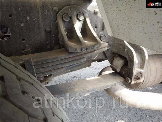 Автобетоносмеситель Mitsubishi Fuso кузов FK72FZ г 2006 миксер грузоподъемность 7,85 тн пробег 193 т.км 2019 года б/у фото 6