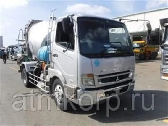 Автобетоносмеситель Mitsubishi Fuso кузов FK72FZ г 2006 миксер M32C грузоподъем 7,75 тн пробег 322 т.км 2019 года б/у