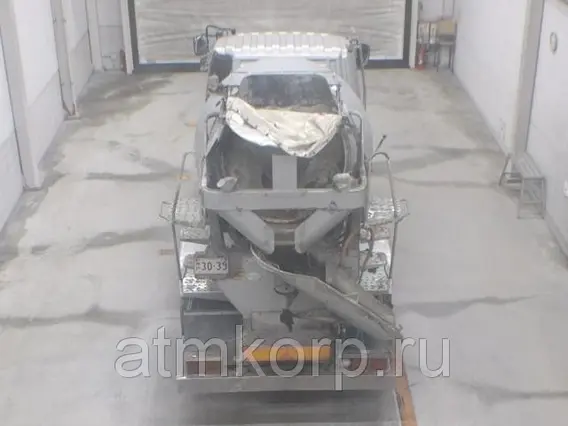 Автобетоносмеситель Mitsubishi Fuso кузов FK72FZ г 2006 миксер M32C грузоподъем 7,75 тн пробег 322 т.км 2019 года б/у фото 6