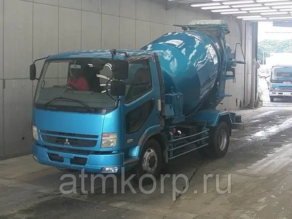 Автобетоносмеситель Mitsubishi Fuso кузов FK72FZ г 2007 миксер грузоподъемность 7,88 тн пробег 250 т.км 2019 года б/у