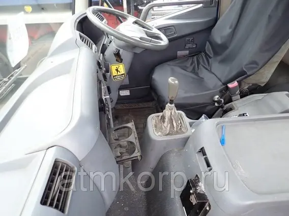 Автобетоносмеситель Mitsubishi Fuso кузов FK72FZ г 2007 миксер грузоподъемность 7,88 тн пробег 250 т.км 2019 года б/у фото 8
