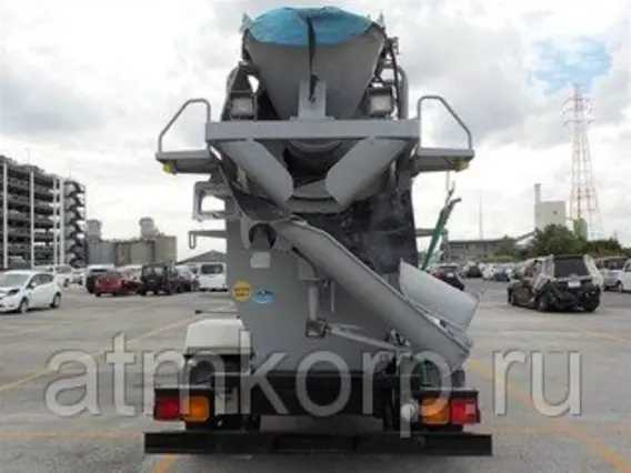 Автобетоносмеситель Mitsubishi Fuso кузов FK72FY г 2007 миксер K221 MW221A-31 грузопод 5,48 тн пробег 126 т.км 2019 года б/у фото 3