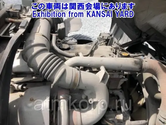 Автобетоносмеситель Mitsubishi Fuso кузов FK71R г 2006 миксер MR1640 грузопод 3,83 тн пробег 220 402 км 2019 года б/у фото 6