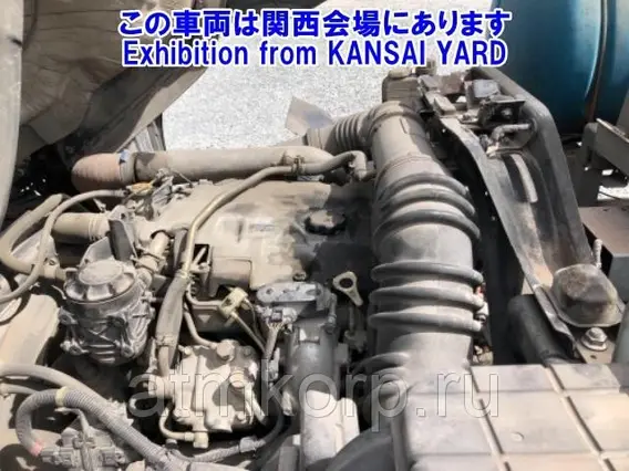 Автобетоносмеситель Mitsubishi Fuso кузов FK71R г 2006 миксер MR1640 грузопод 3,83 тн пробег 220 402 км 2019 года б/у фото 10