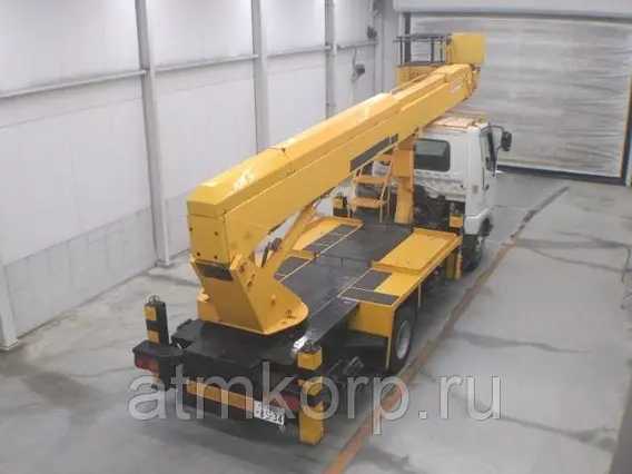Автовышка Mitsubishi Fuso кузов FK71D г 2007 вышка Tadano AT-270TG подъем люльки 29.5 м пробег 41 т.км 2019 года б/у фото 3