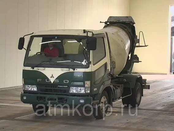 Автобетоносмеситель Mitsubishi Fuso FK71RC г 2006 миксер M16 объем 3,2 куб.м. грузопод 3,83 тн пробег 160 т.км 2019 года б/у