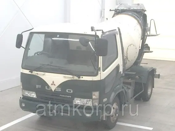 Автобетоносмеситель Mitsubishi Fuso FK71RC г 2006 миксер M16 объем 3,2 куб.м. грузопод 3,83 тн пробег 160 т.км 2019 года б/у фото 3