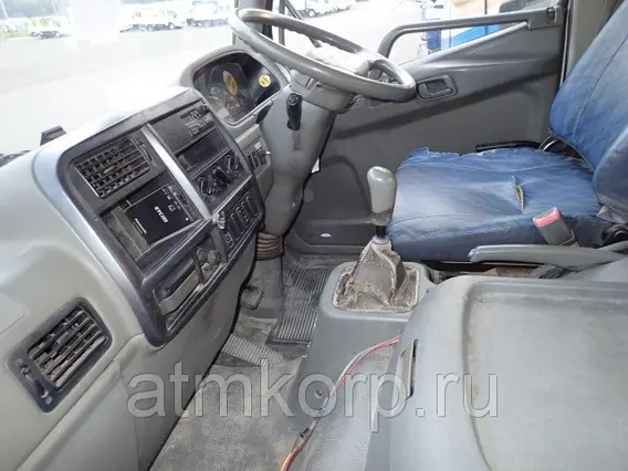 Автобетоносмеситель Mitsubishi Fuso FK71RC г 2006 миксер M16 объем 3,2 куб.м. грузопод 3,83 тн пробег 160 т.км 2019 года б/у фото 8