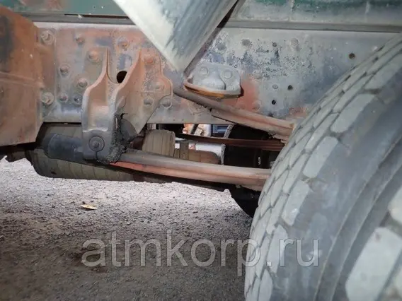 Автобетоносмеситель Mitsubishi Fuso FK71RC г 2006 миксер M16 объем 3,2 куб.м. грузопод 3,83 тн пробег 160 т.км 2019 года б/у фото 9