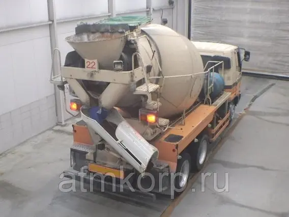 Бетоносмеситель Mitsubishi Fuso FQ61FJ 2003 года б/у фото 2