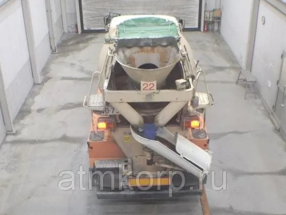 Бетоносмеситель Mitsubishi Fuso FQ61FJ 2003 года б/у фото 3