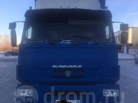 Тентованный грузовик Камаз 65117 2011 года б/у фото 3