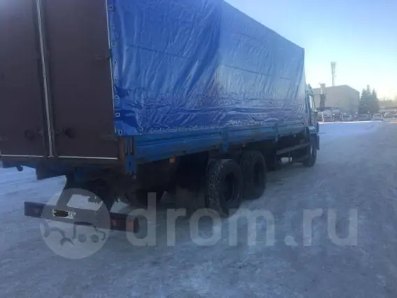 Тентованный грузовик Камаз 65117 2011 года б/у фото 4