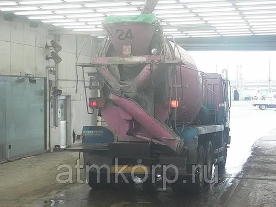 Бетоносмеситель Mitsubishi Fuso FV413JD 1990 года б/у фото 5