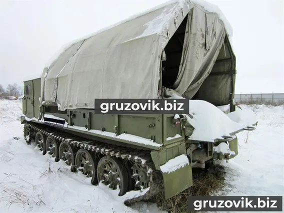 Тентованный грузовик артиллерийский тягач 9963-0000010 1980 года б/у фото 4