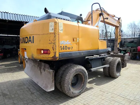 Экскаватор Hyundai Robex 140w-7 2009 года б/у фото 5