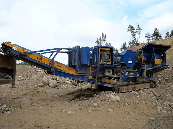 Дробильная установка FINTEC SANDVIK 1107 2007 года б/у фото 4