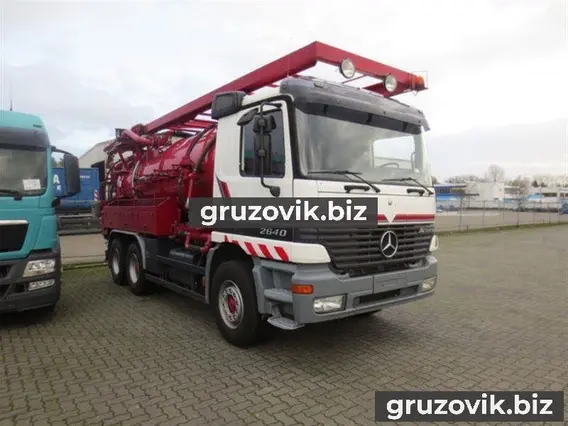 Дорожно-уборочный автомобиль Mercedes-Benz Actros 1999 года б/у фото 2