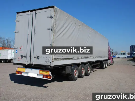 Шторный полуприцеп Kogel SN24 2008 года б/у