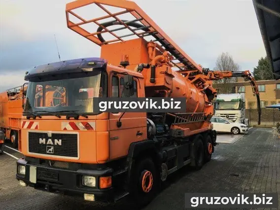 Дорожно-уборочный автомобиль MAN 26 1996 года б/у фото 10