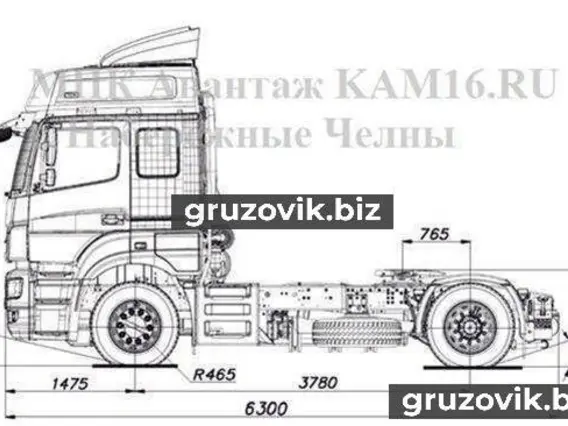 Тягач Камаз 5490-023-S5 2017 года новый фото 6