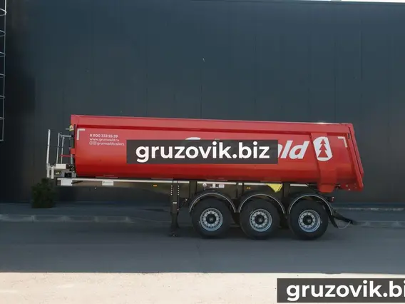 Самосвальный полуприцеп Grunwald Gr-TSt 27 2020 года новый фото 2