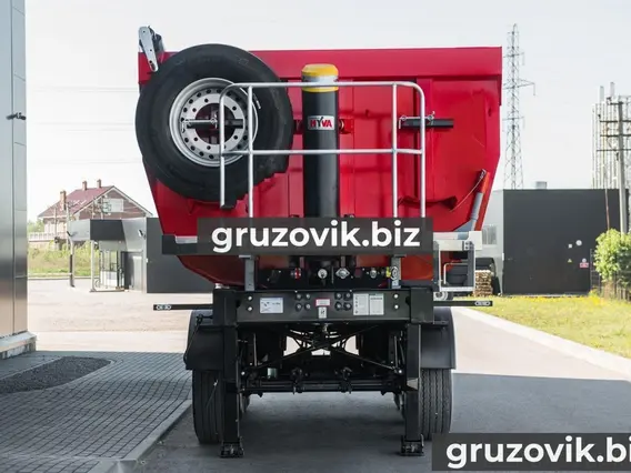Самосвальный полуприцеп Grunwald Gr-TSt 27 2020 года новый фото 5