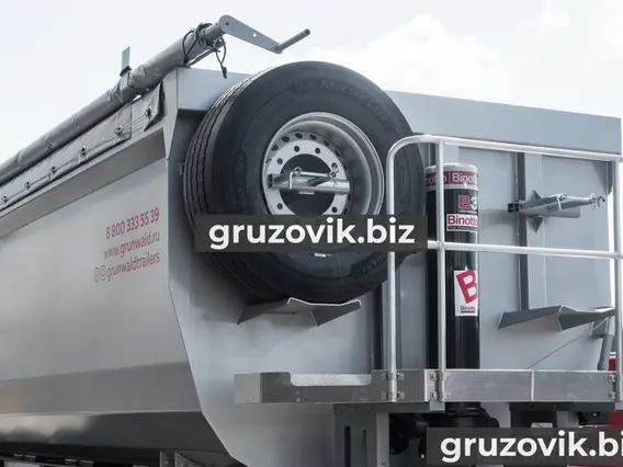 Самосвальный полуприцеп Grunwald Gr-TSt 34 2020 года новый фото 4