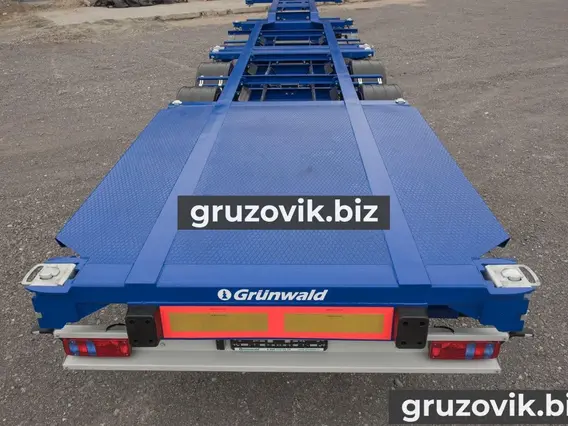 Полуприцеп-контейнеровоз Grunwald Gr-VCSt 2020 года новый фото 2