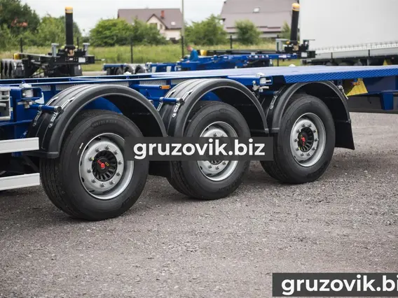 Полуприцеп-контейнеровоз Grunwald Gr-VCSt 2020 года новый фото 5
