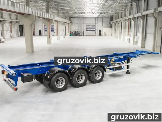 Полуприцеп-контейнеровоз Grunwald Gr-VCSt Heavy Duty 2020 года новый фото 3