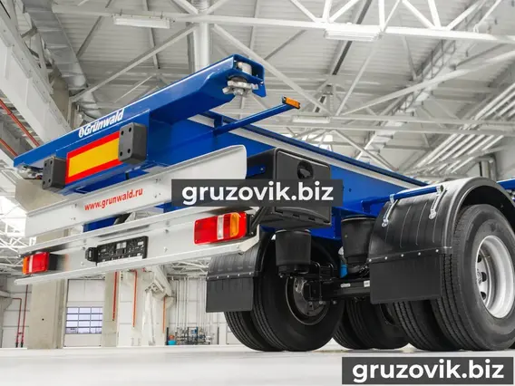 Полуприцеп-контейнеровоз Grunwald Gr-VCSt Heavy Duty 2020 года новый фото 4