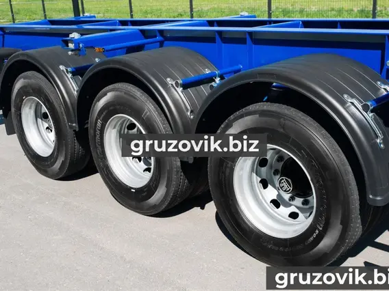 Полуприцеп-контейнеровоз Grunwald Gr-VCSt Heavy Duty 2020 года новый фото 5