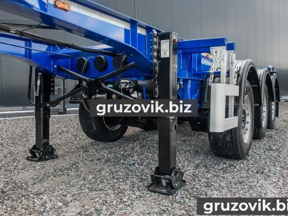 Полуприцеп-контейнеровоз Grunwald Gr-VCSt Tank 2020 года новый фото 5