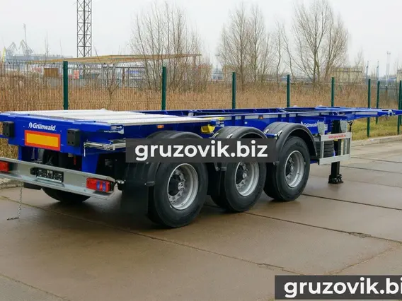 Полуприцеп-контейнеровоз Grunwald Gr-VCSt Tank 2020 года новый фото 3