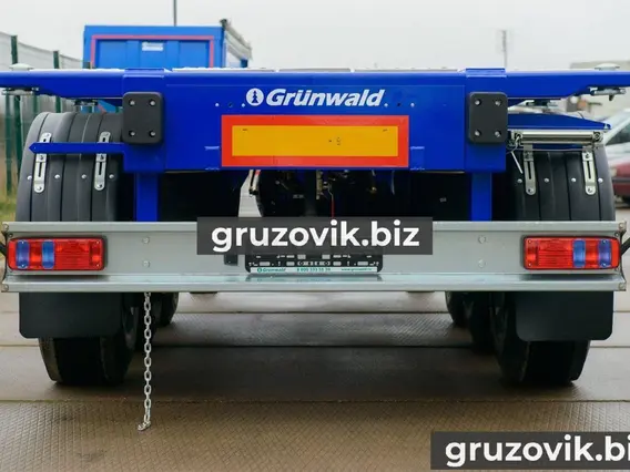 Полуприцеп-контейнеровоз Grunwald Gr-VCSt Tank 2020 года новый фото 4